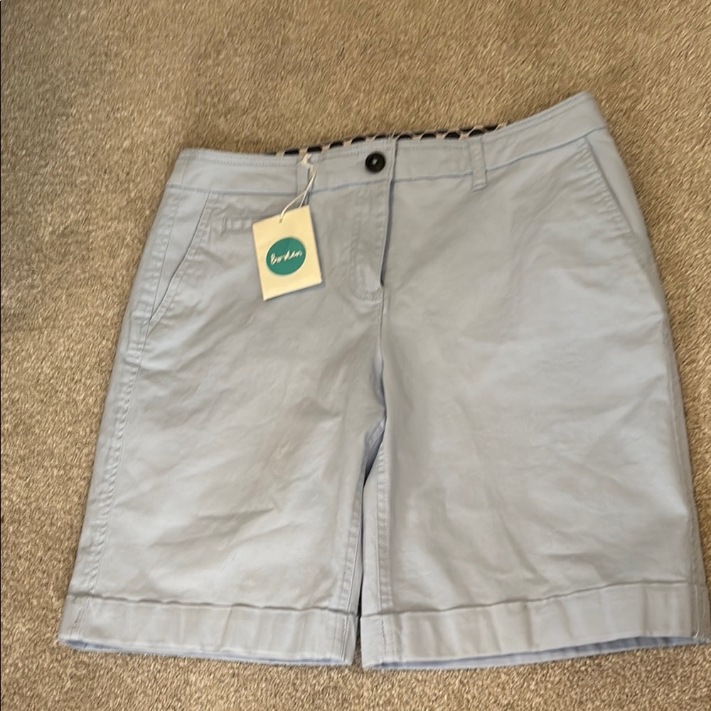 Boden Blue Bermuda Shorts Casual Style